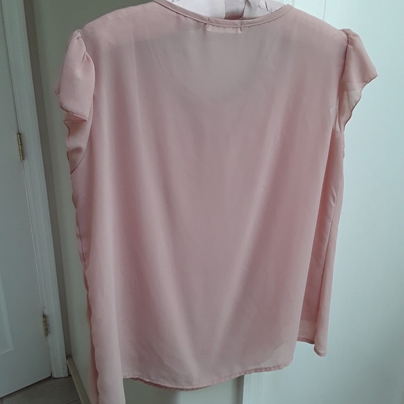 Vintage Singwing Pink Blouse xl - Picture 5 of 8